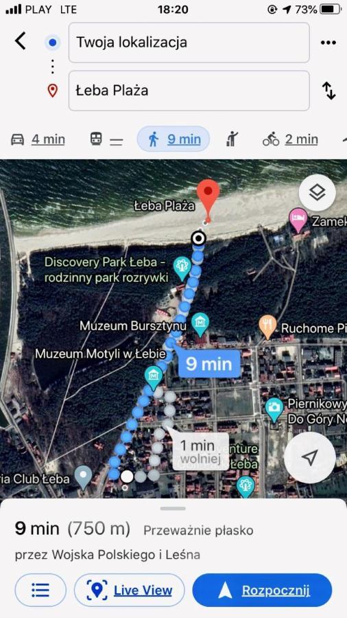 Chelstowka Villa Łeba Dış mekan fotoğraf